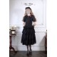 Miss Point Forest Waltz Tiered Skirt(Reservation/5 Colours/3 Length Options/Full Payment Without Shipping)